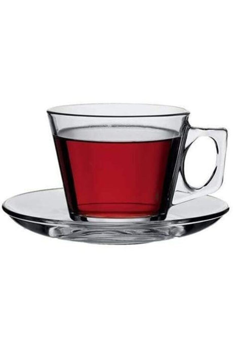 Pasabahce Professional Turkish Coffee Espresso Glass Cup Set - 6 Piece - TryAladdin