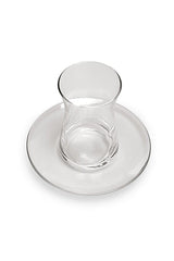 Pasabahce Professional Turkish Heybeli Tea Glass Set - 12 - Piece - TryAladdin