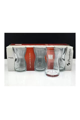 Pasabahce Professional Turkish Irmak Tea Glasses Set - 6 x 125ml - TryAladdin