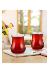 Pasabahce Professional Turkish Semaver Tea Glasses - 6 - Piece Set, 285ml Each - TryAladdin