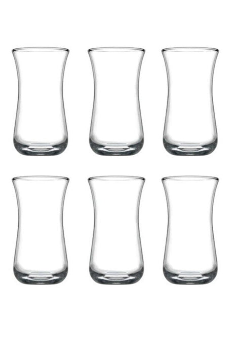 Pasabahce Professional Versatile Turkish Tea & Raki Glass Set - 6 x 120cc - TryAladdin