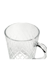 Pasabahce Rubby Professional Turkish Tea Glass Set with Handles - Set of 6 - TryAladdin