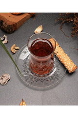 Pasabahce Timeless Premium Turkish Tea Glasses Set - 6 x 160ml - TryAladdin