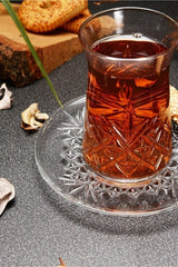 Pasabahce Timeless Premium Turkish Tea Glasses Set - 6 x 160ml - TryAladdin