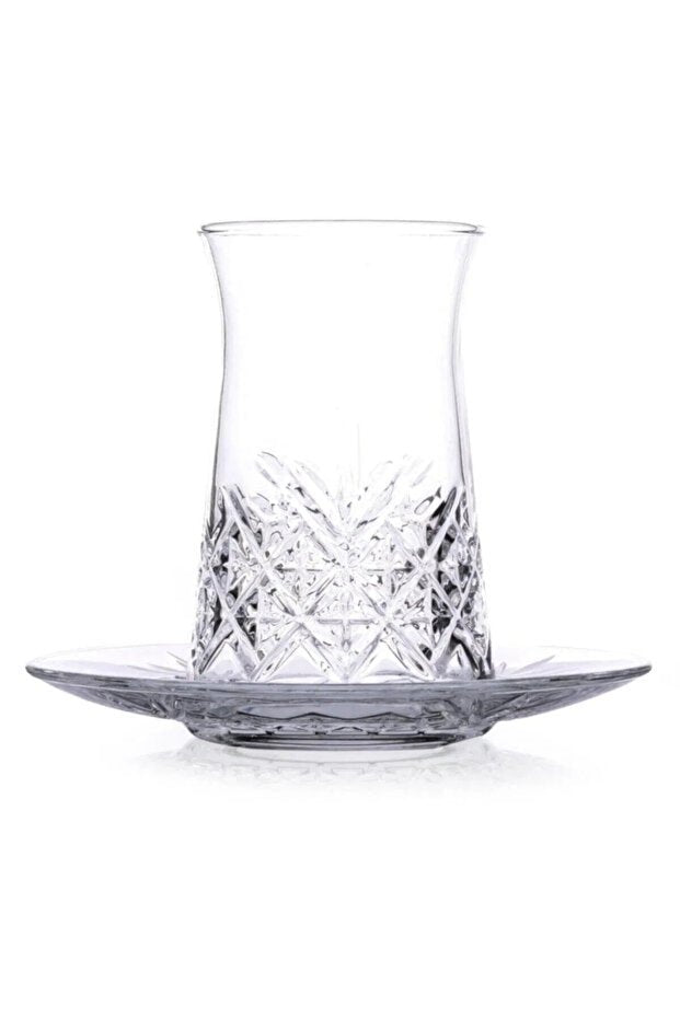 Pasabahce Timeless Premium Turkish Tea Glasses Set - 6 x 160ml - TryAladdin
