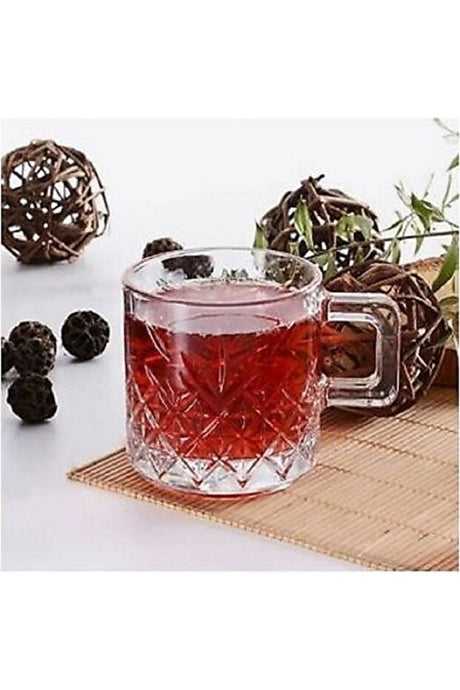 Pasabahce Timeless Professional Glass Cups - 6 - Piece Set - 195ml - TryAladdin