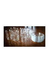 Pasabahce Uskudar Professional Turkish Tea Set - 12 Piece - TryAladdin