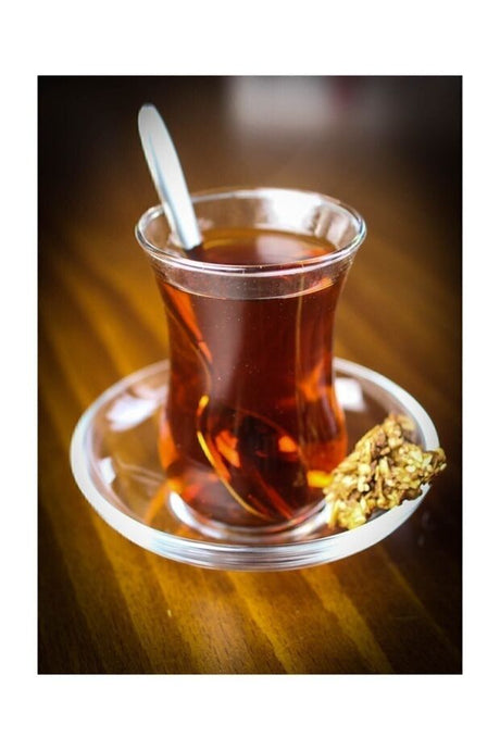 Pasabahce Uskudar Professional Turkish Tea Set - 12 Piece - TryAladdin