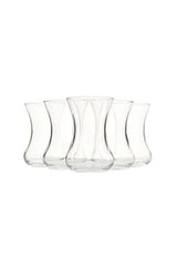 Pasabahce Vefa Professional Turkish Tea Glasses - Set of 6 - TryAladdin