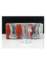 Pasabahce Vefa Traditional Turkish Tea Glasses - 130ml - Set of 6 - TryAladdin