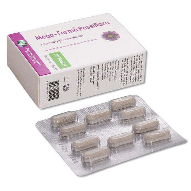 Passiflora & Valerian Complex - Relaxation & B Vitamin Support Tablets - TryAladdin