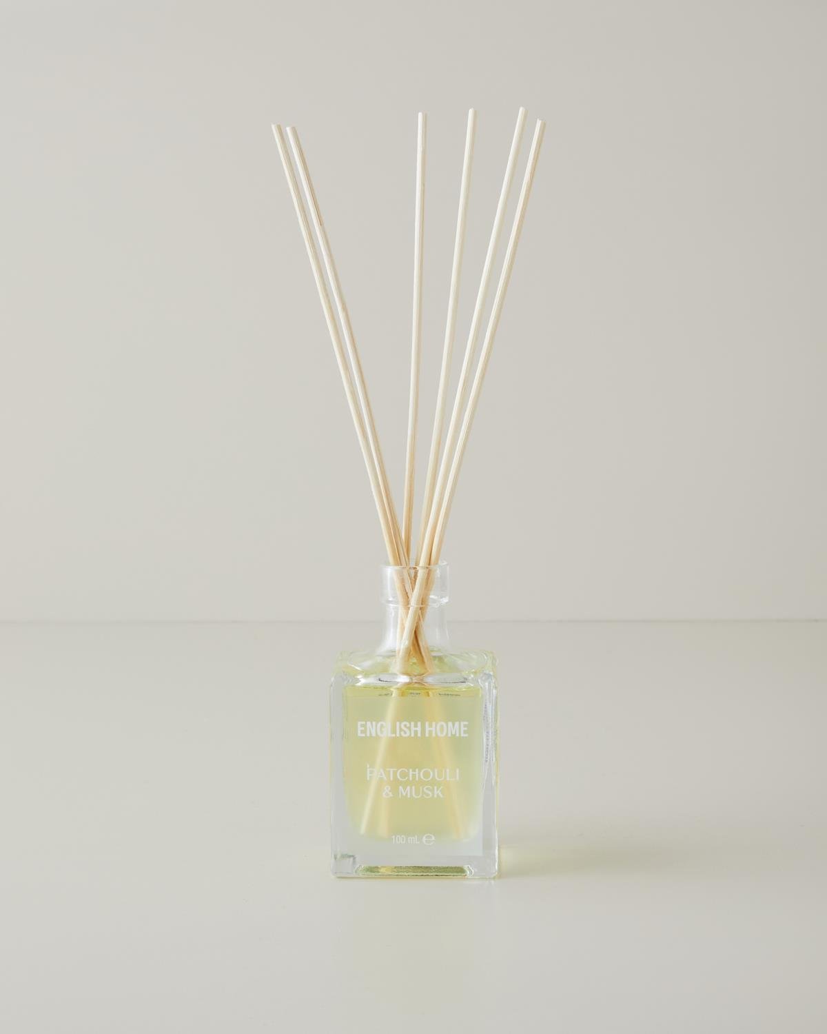 Premium Patchouli Musk Reed Diffuser - Aromatic Home Fragrance