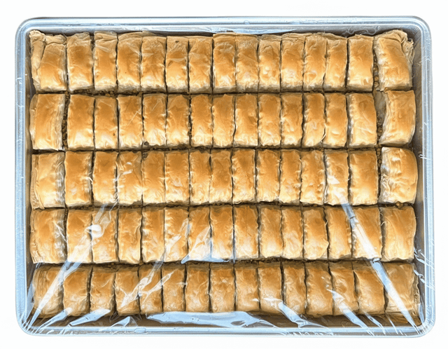 Payna Packed Turkish Pistachio Baklava Tray (75 Slices) with 1 Year Shelf Life - 2.5kg - TryAladdin