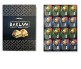 Payna | Pistachio and Walnut Mix Baklava Gift Box - 16 Single Serve Slices