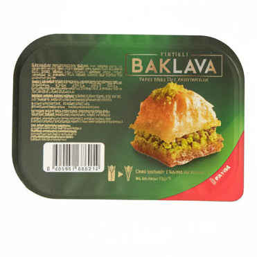 Payna Pistachio Baklava Family Size Box - 48 Single Serve Slices - TryAladdin