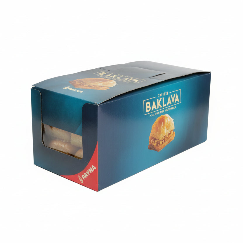 Payna | Walnut Baklava Family Size Box - 48 Single Serve Slices - TryAladdin