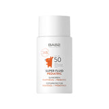 Pediatric Face Sunscreen - SPF 50+ Super Fluid with Hyaluronic Acid & Prebiotics - TryAladdin