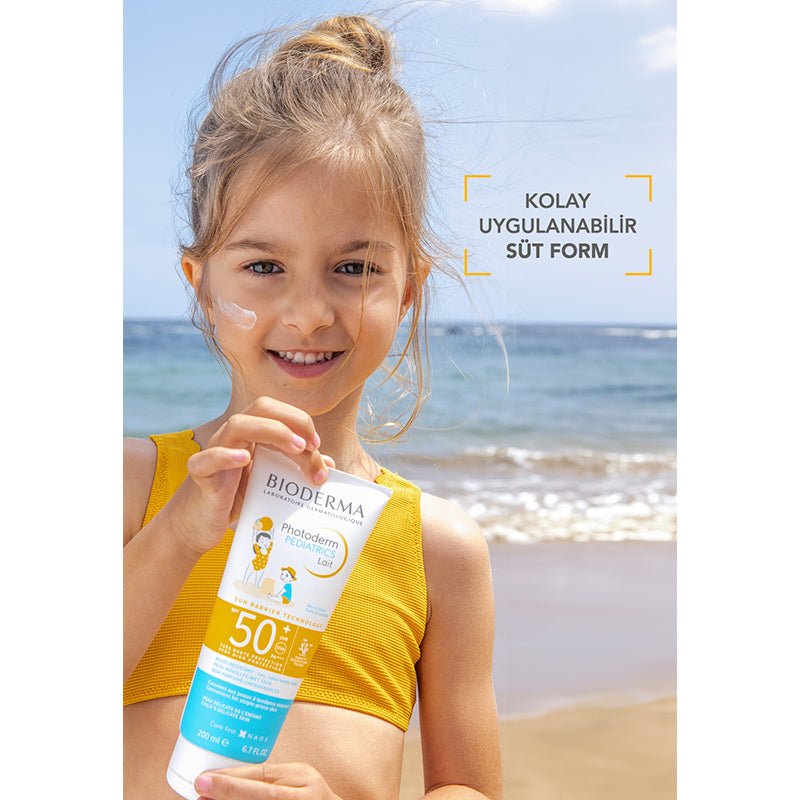 Pediatric Sunscreen Milk - Very High SPF 50+ Broad Spectrum Water Resistant - TryAladdin