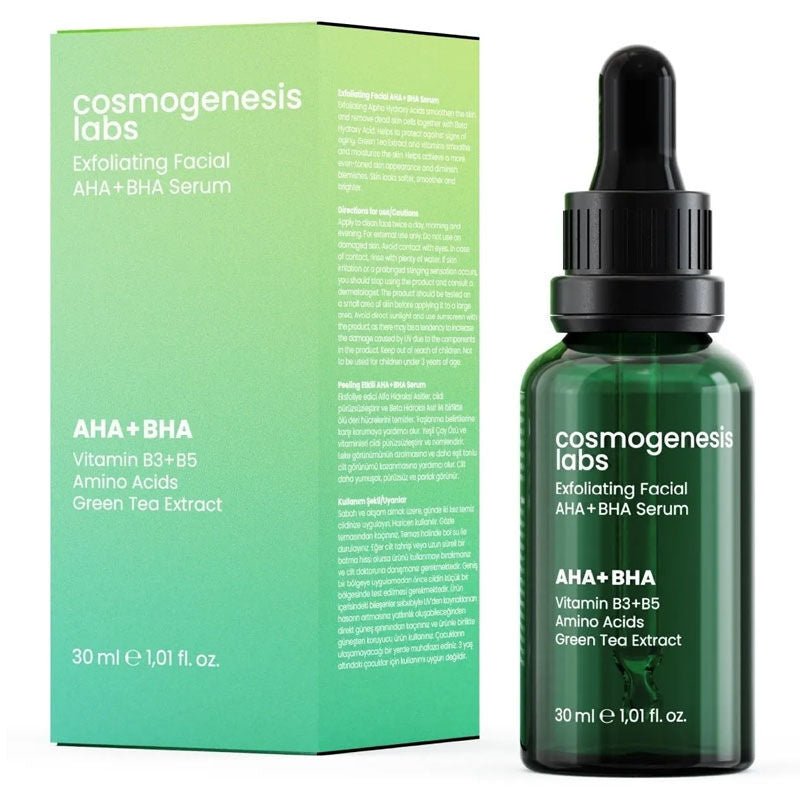 Peeling AHA - BHA Serum - Smooth, Brighten & Renew Skin with Niacinamide - TryAladdin