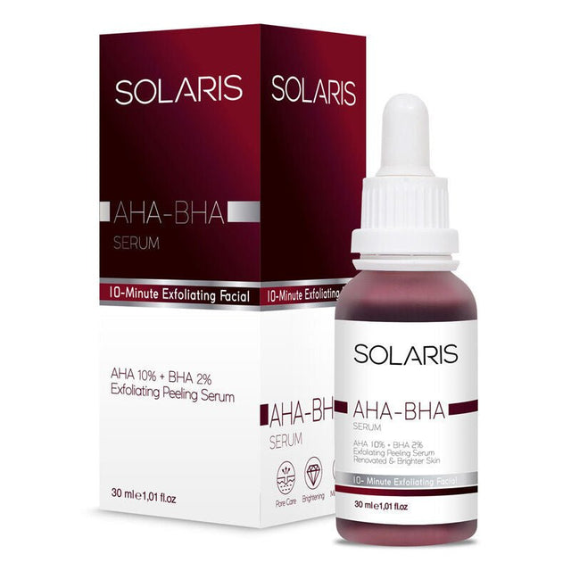 Peeling Serum - Brightening AHA BHA Complex with Niacinamide & Hyaluronic Acid - TryAladdin