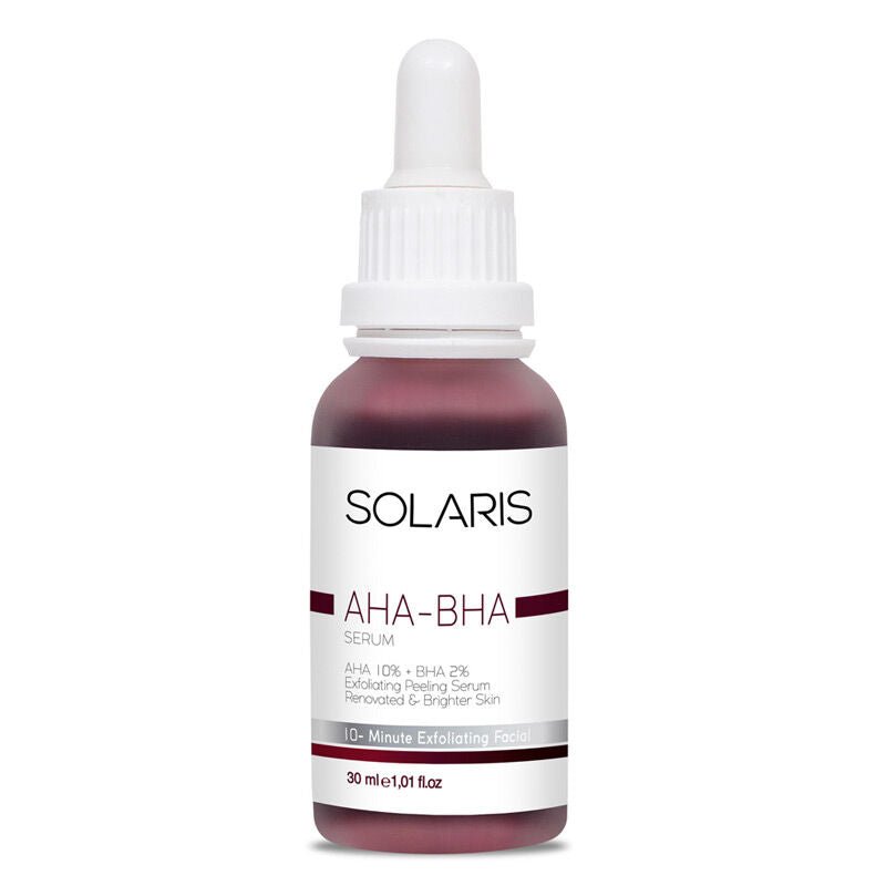 Peeling Serum - Brightening AHA BHA Complex with Niacinamide & Hyaluronic Acid - TryAladdin