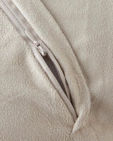 Premium Soft Touch Plush Cushion Cover   45x45cm   Coffee