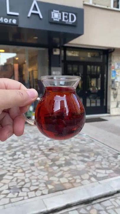 Perlaevkahve Borcam Style Professional Handled Tea Glasses - 6 - Piece Set (200ml Each) - TryAladdin