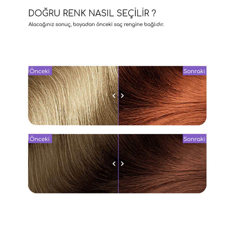 Permanent Cream Hair Color Dye Kit - 7.4 Medium Auburn Blonde - TryAladdin