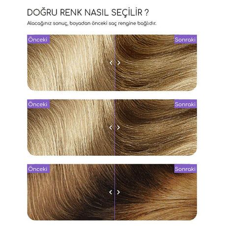 Permanent Cream Hair Dye Kit - 8.0 Light Blonde Hair Color - TryAladdin