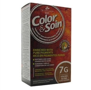 Permanent Golden Blonde Hair Dye - 7G Shade - TryAladdin