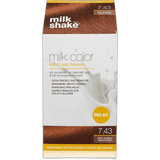 Permanent Hair Color Cream - Medium Brown Copper Golden - TryAladdin