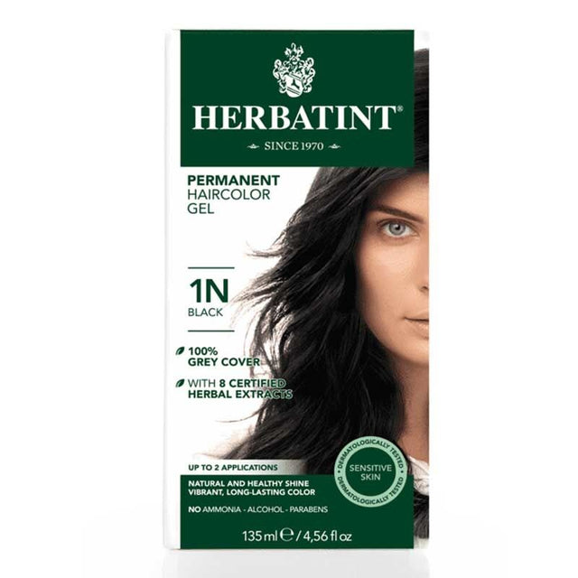 Permanent Hair Color Dye - 1N Black - TryAladdin