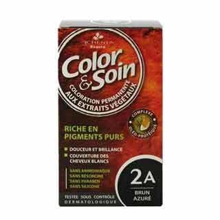 Permanent Hair Color Dye - 2A Brun Azure Black - TryAladdin