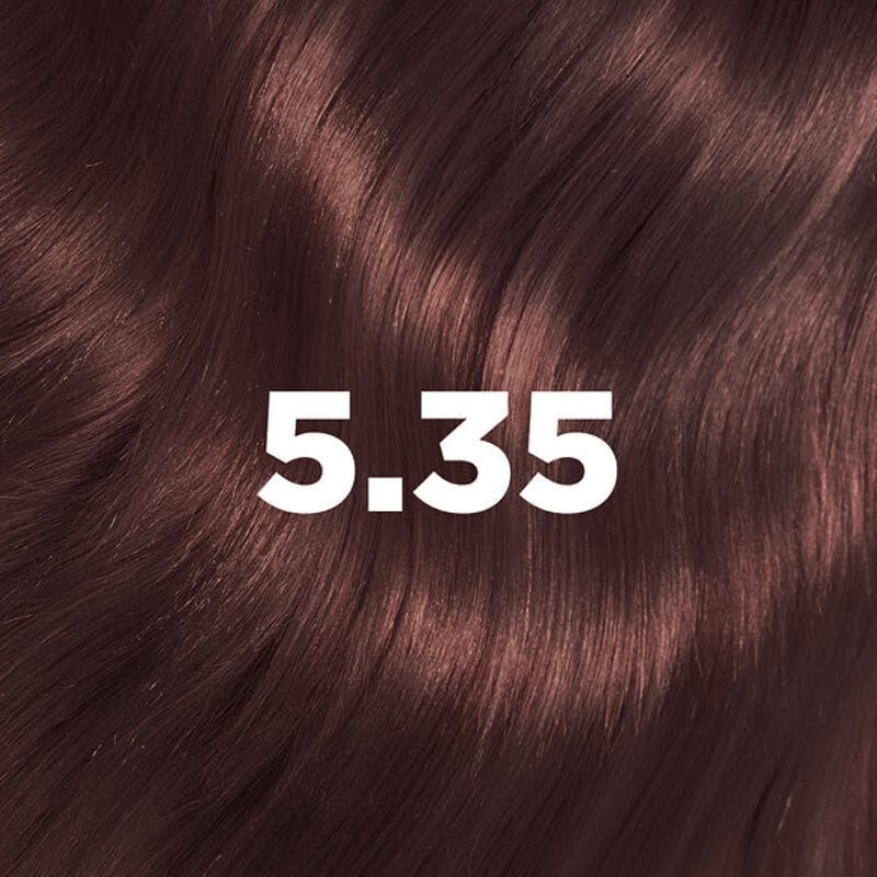 Permanent Hair Color Dye - Chocolate Brown 5.35 - Vibrant, Long - Lasting - TryAladdin