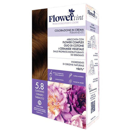 Permanent Hair Dye Kit 5.8 Light Brown Tobacco - TryAladdin
