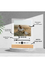 Personalized Spotify Plaque with Photo - Custom Music Gift - TryAladdin