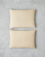 Premium Cotton Gingham Pillowcase Pair - 50x70cm Yellow Green