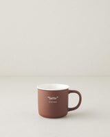 Premium New Bone China Latte Mug - Elegant Brown Ceramic Cup