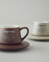Premium New Bone China Espresso Coffee Cup Set   2 Person 4 Piece