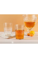 Pierretta White Ribbed Professional Beverage Glass Set - 4x510ml - TryAladdin
