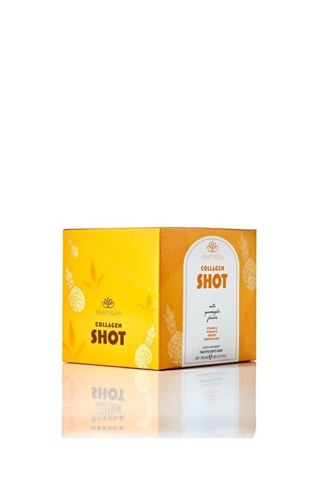 Pineapple Collagen Shot - 30x25ml Hydrolyzed Liquid - TryAladdin
