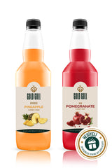 Gold Gull Professional Pineapple Pomegranate Coffee & Fruit Syrup - 2 x 700ml