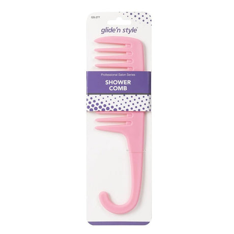 Pink Detangling Shower Comb for Wet Hair - TryAladdin