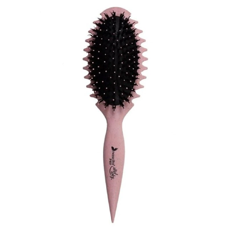 Pink Magical Curl Defining Hair Brush for Curly & Wavy Hair - TryAladdin