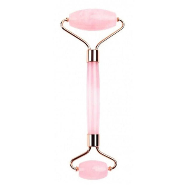 Pink Quartz Facial Roller - Anti - Aging Skincare Massager Tool - TryAladdin