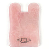 Pink Quartz Gua Sha Facial Massage Stone - TryAladdin