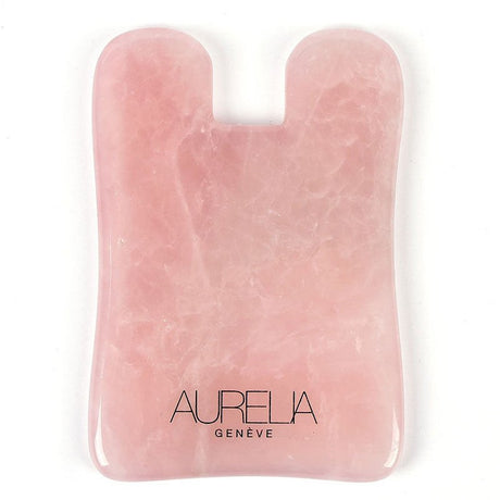 Pink Quartz Gua Sha Facial Massage Stone - TryAladdin