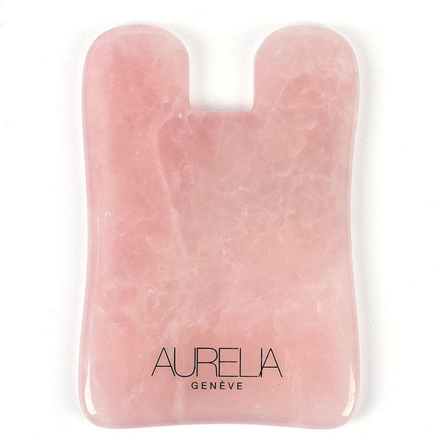 Pink Quartz Gua Sha Facial Massage Stone - TryAladdin