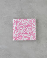 Premium Floral Design Pink Paper Napkins - 20 Count Bulk Pack