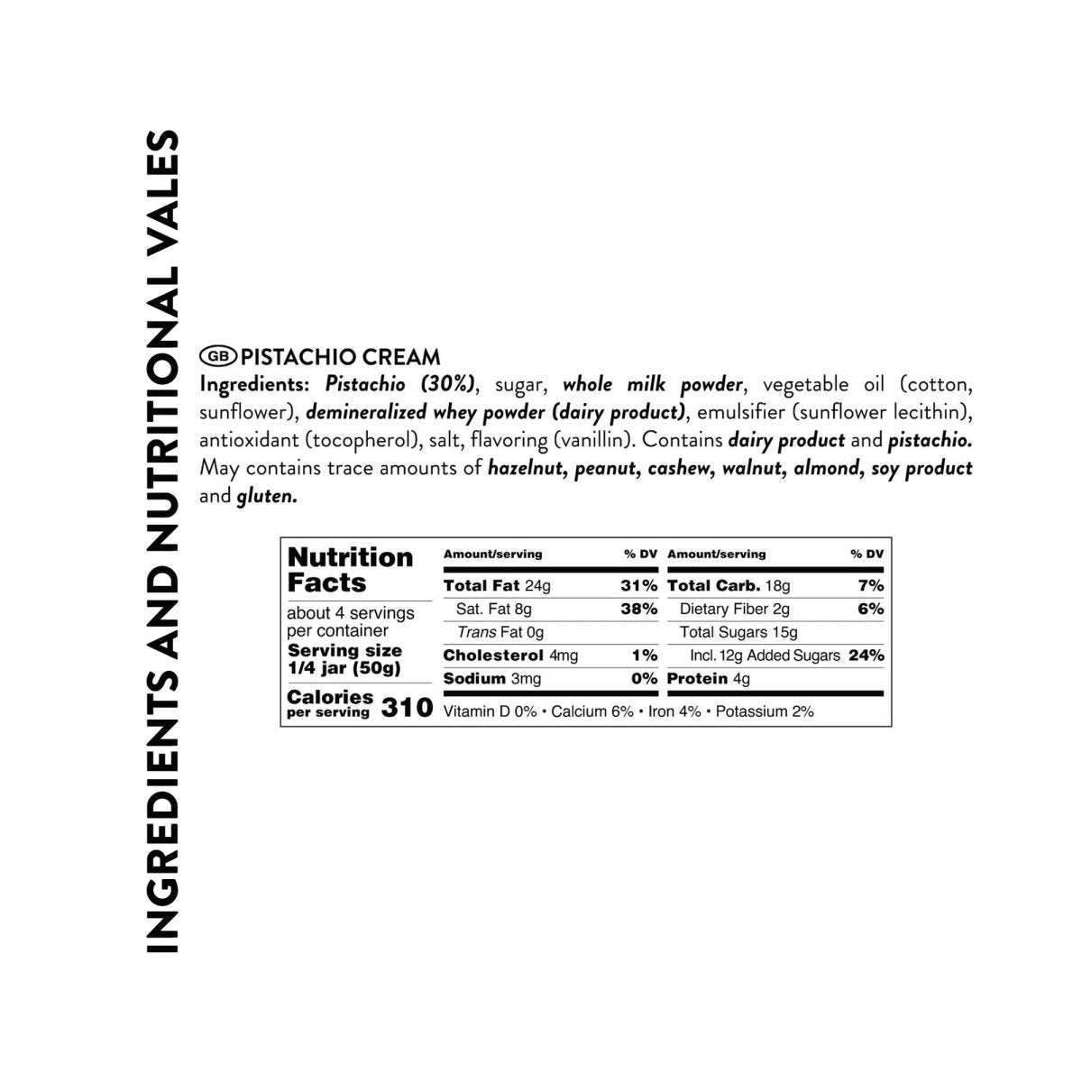 Pistachio Cream - 200G - TryAladdin